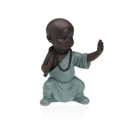FIGURA MONJE BUDISTA NUNCHAKU