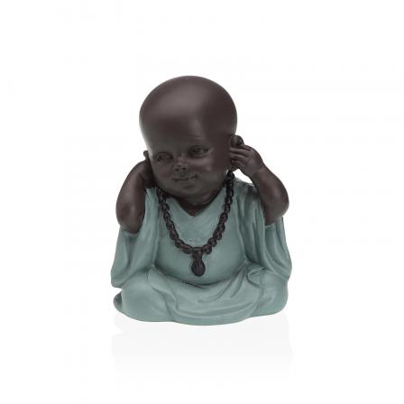 FIGURA MONJE BUDISTA MEDITANDO