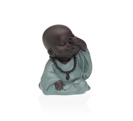 FIGURA MONJE BUDISTA ADORMECIDO