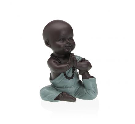 FIGURA MONJE BUDISTA POSTURA YOGA
