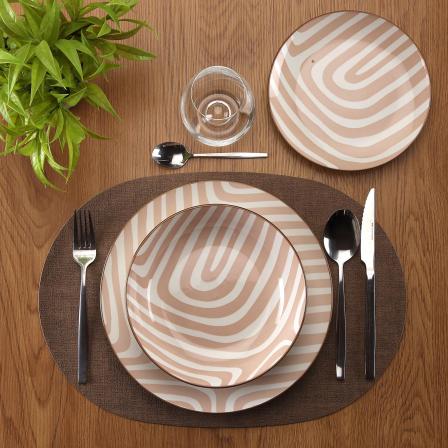 VAJILLA 18 P. DENALI BEIGE