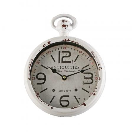 RELOJ BLANCO 22CM