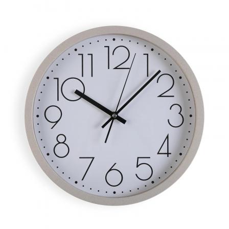 RELOJ ECO BEIGE 30CM
