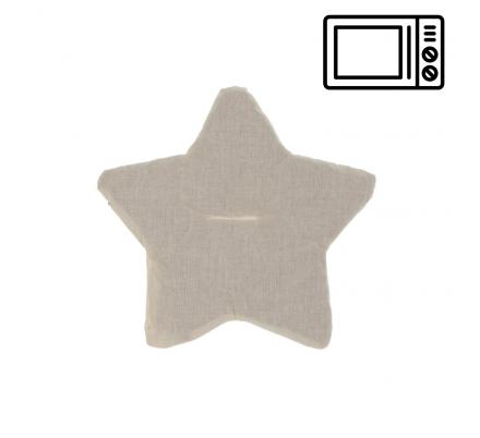 ALMOHADA TÉRMICA ESTRELLA GRIS