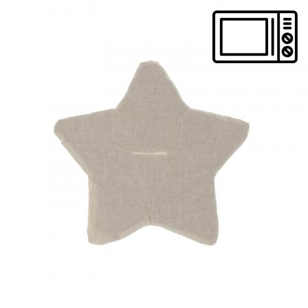 ALMOHADA TÉRMICA ESTRELLA GRIS