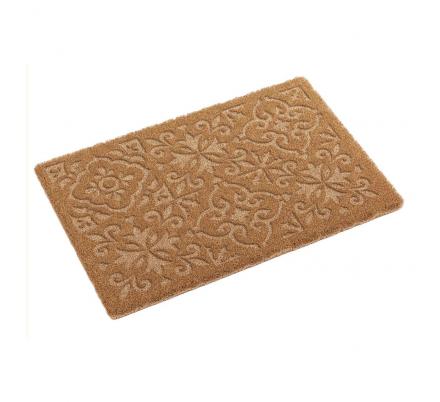 FELPUDO DE COCO CON DISEÑO DE AZULEJOS PRENSADO
