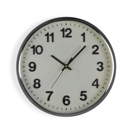 RELOJ DE PARED BLANCO 32 CM