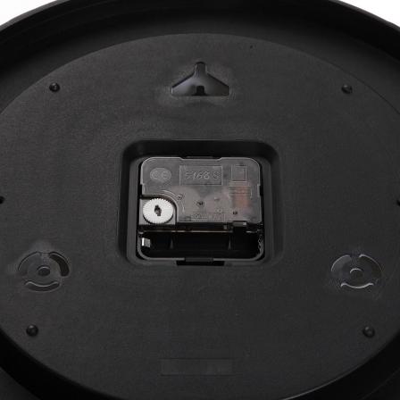 RELOJ DE PARED VESTA NEGRO 30 CM