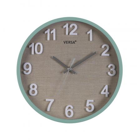 RELOJ DE PARED VESTA MINT 30 CM