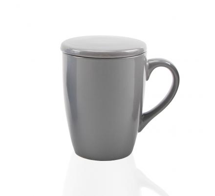 TAZA INFUSIÓN GRIS