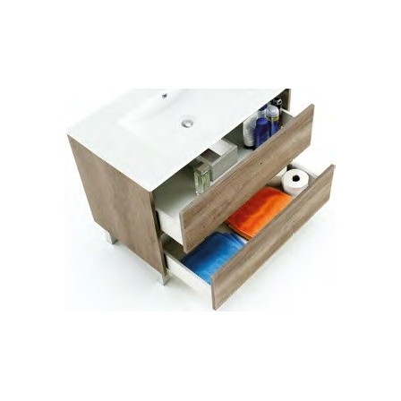 Mueble Lavabo + Espejo Dakota - Mueble kit - Barato