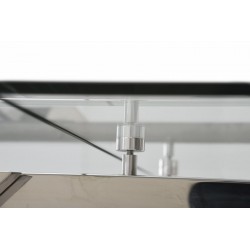 Mesa Comedor Extensible Estructura Cromada Modelo Miami