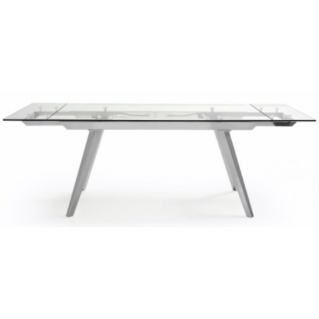 Mesa Comedor Extensible Estructura Cromada Modelo Miami