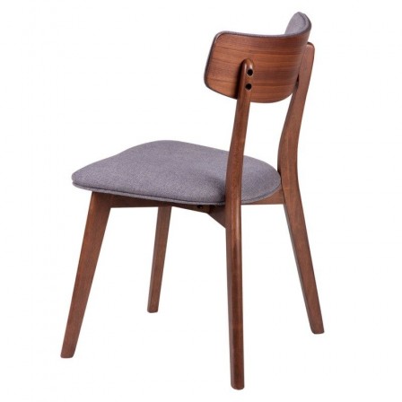 Silla Comedor Tapizada Color Natural Modelo Anais - Varios Colores Tejido