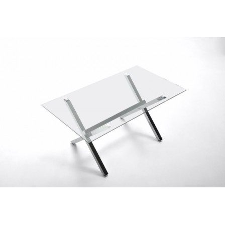 Mesa Comedor Acero Cromado Modelo Max - Varias Medidas