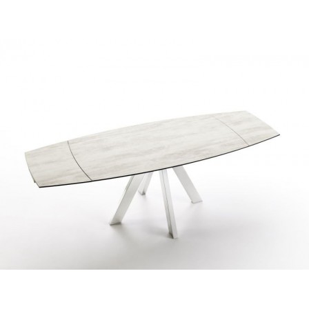 Mesa Comedor Extensible Modelo Toja - Distintos Colores Acabado