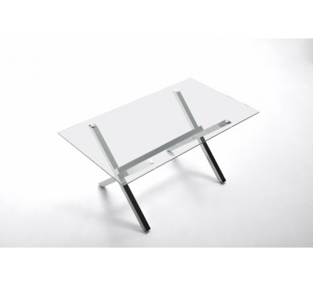 Mesa Comedor Acero Cromado Modelo Max - Varias Medidas