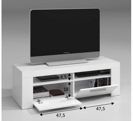 Mueble TV 2 puertas Urban