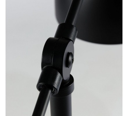 LÁMPARA DE SOBREMESA MODELO SCARLETT METAL NEGRO