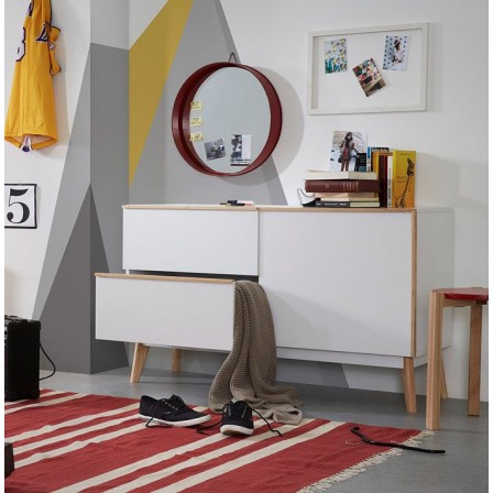 APARADOR MODELO MEETY DM LACADO BLANCO MATE 120X72
