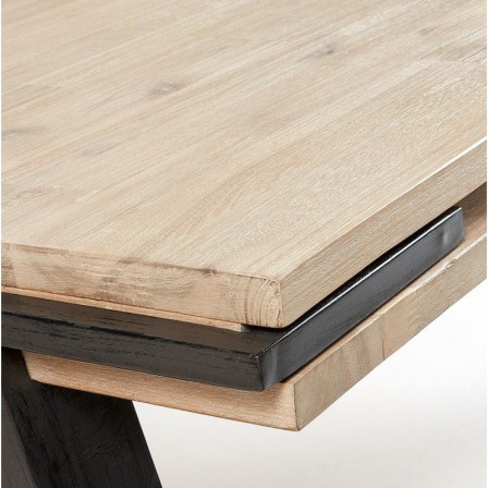 MESA COMEDOR MODELO DISSET MADERA DE ACACIA 200x95