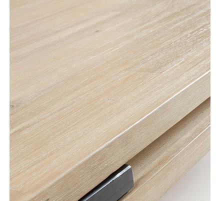 MESA CENTRO MODELO DISSET MADERA DE ACACIA 125X70