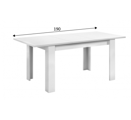 Mesa Comedor Extensible Práctico 140x90