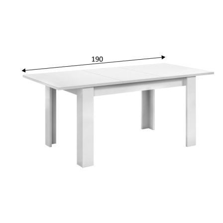 Mesa Comedor Extensible Práctico 140x90