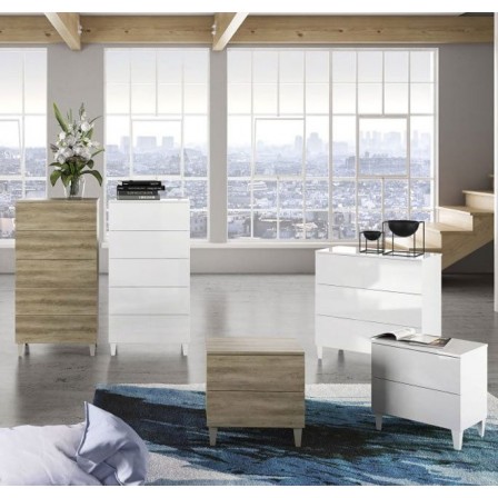 Cómoda de 3 cajones Loft - Muebles nórdicos