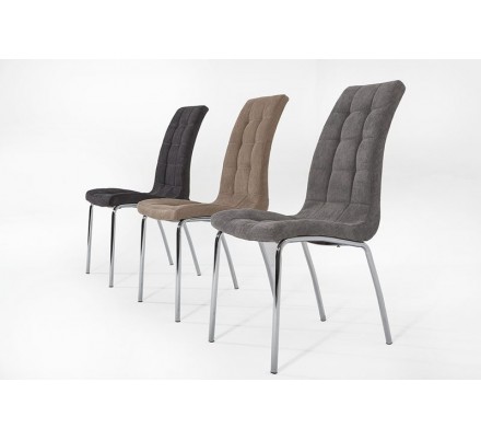 SILLA COMEDOR AVATAR TAPIZADA VARIOS COLORES