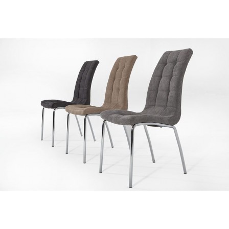 SILLA COMEDOR AVATAR TAPIZADA VARIOS COLORES