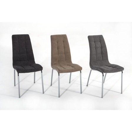 SILLA COMEDOR AVATAR TAPIZADA VARIOS COLORES