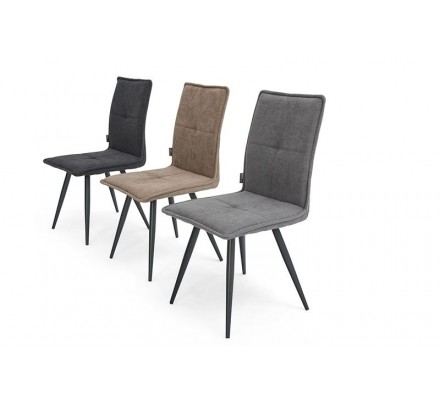 SILLA COMEDOR CANDELA TAPIZADA VARIOS COLORES