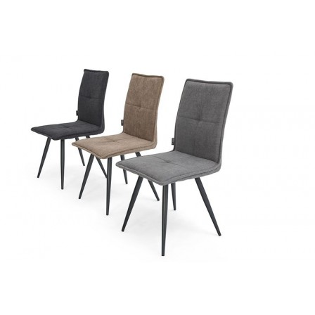 SILLA COMEDOR CANDELA TAPIZADA VARIOS COLORES