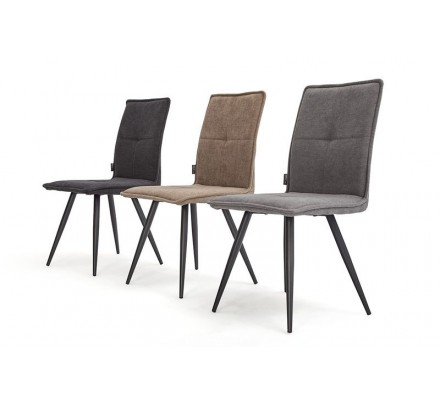 SILLA COMEDOR CANDELA TAPIZADA VARIOS COLORES