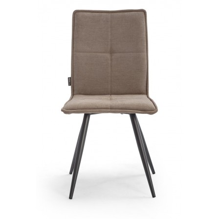 SILLA COMEDOR CANDELA TAPIZADA VARIOS COLORES