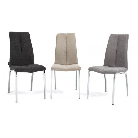 SILLA COMEDOR EROS TAPIZADA VARIOS COLORES