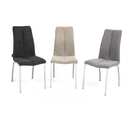 SILLA COMEDOR EROS TAPIZADA VARIOS COLORES