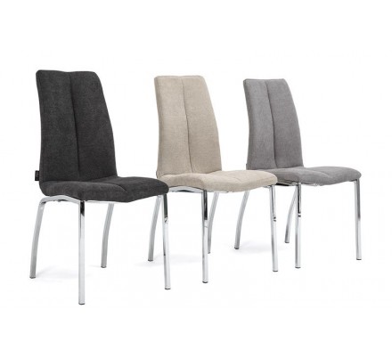 SILLA COMEDOR EROS TAPIZADA VARIOS COLORES
