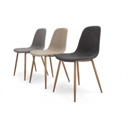 SILLA COMEDOR GIO TAPIZADA VARIOS COLORES
