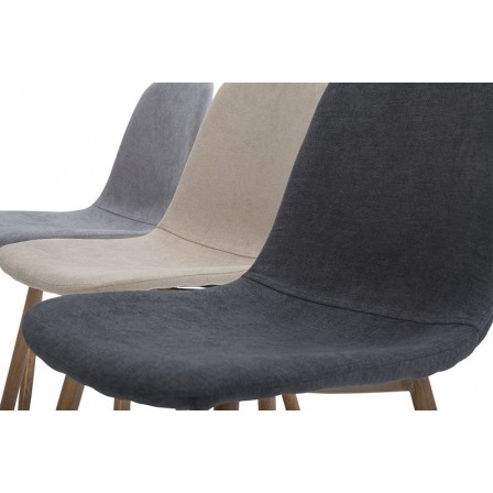 SILLA COMEDOR GIO TAPIZADA VARIOS COLORES