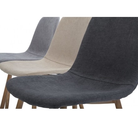 SILLA COMEDOR GIO TAPIZADA VARIOS COLORES