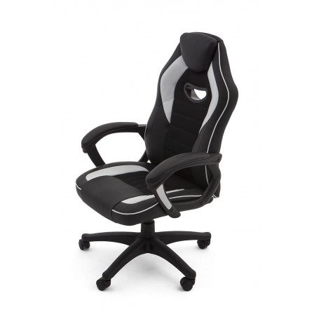 SILLÓN OFICINA GAMER MODELO HAMILTON ECOPIEL VARIOS COLORES