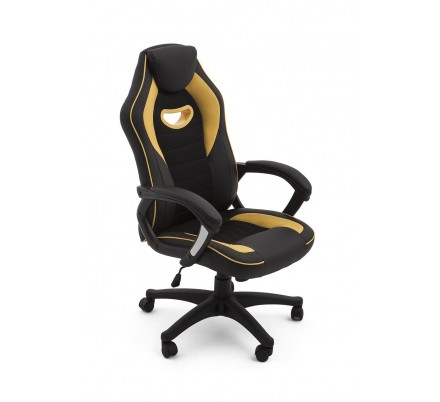 SILLÓN OFICINA GAMER MODELO HAMILTON ECOPIEL VARIOS COLORES