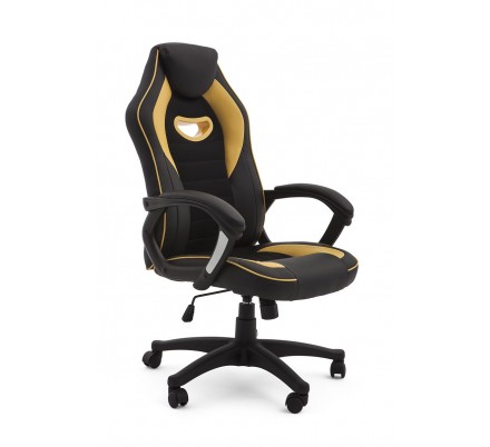 SILLÓN OFICINA GAMER MODELO HAMILTON ECOPIEL VARIOS COLORES