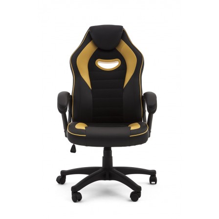 SILLÓN OFICINA GAMER MODELO HAMILTON ECOPIEL VARIOS COLORES