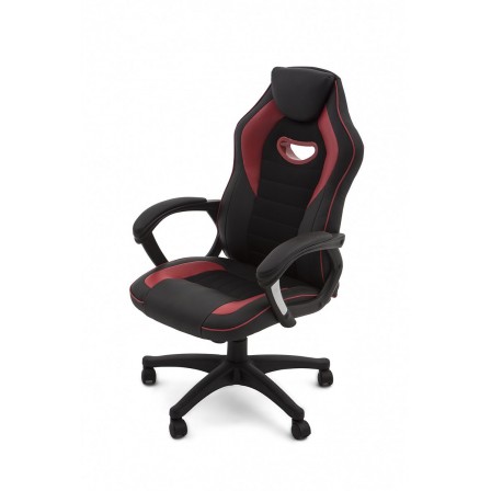 SILLÓN OFICINA GAMER MODELO HAMILTON ECOPIEL VARIOS COLORES