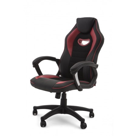 SILLÓN OFICINA GAMER MODELO HAMILTON ECOPIEL VARIOS COLORES