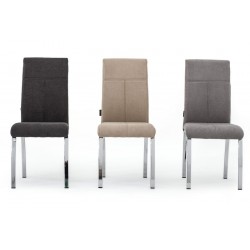 SILLA COMEDOR INTRUDER TAPIZADA VARIOS COLORES