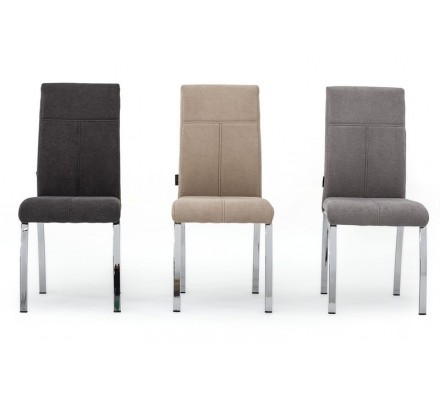 SILLA COMEDOR INTRUDER TAPIZADA VARIOS COLORES